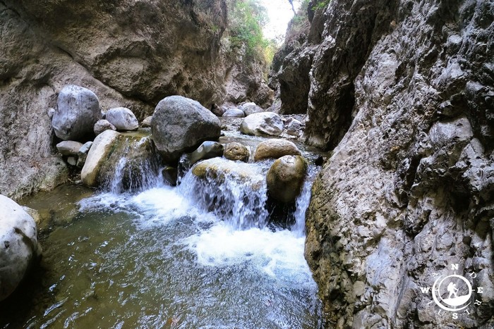 Ποταμοδιάσχιση στο Φαράγγι Ασωπού 